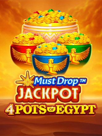 Must Drop Jackpot 4 Pots of Egypt door Oakstudios
